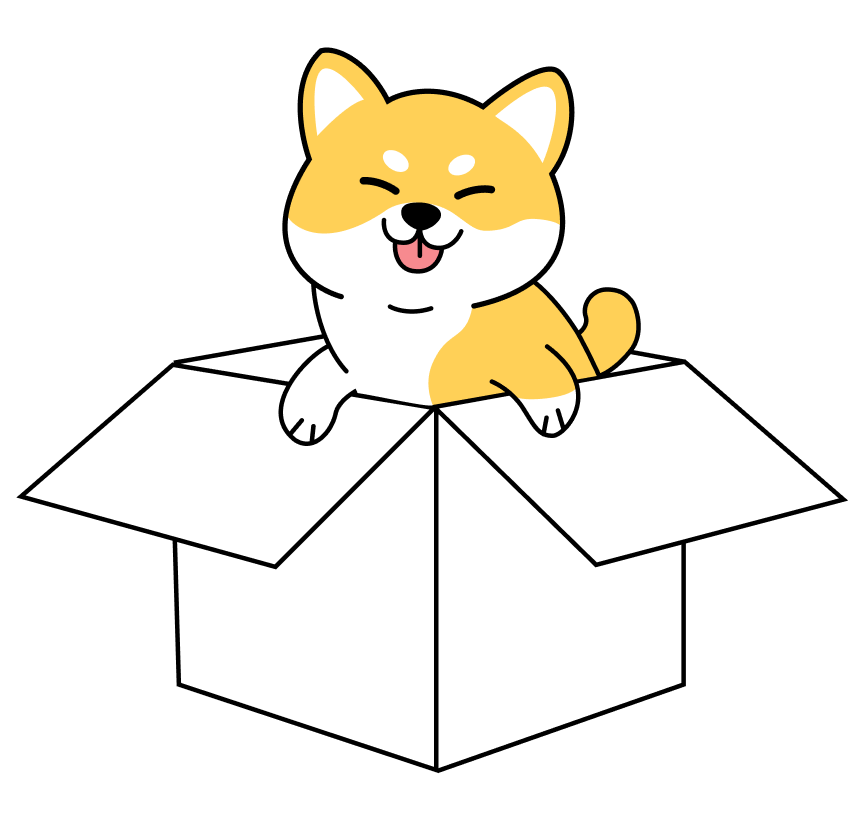 Pawsome’s illustrated dog mascot